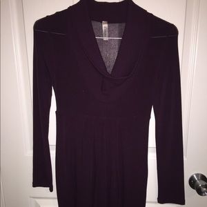 Cowl Neck Sweater Dress